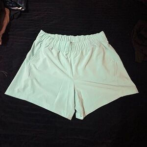 Columbia Mint Green elastic waist  Shorts with pockets